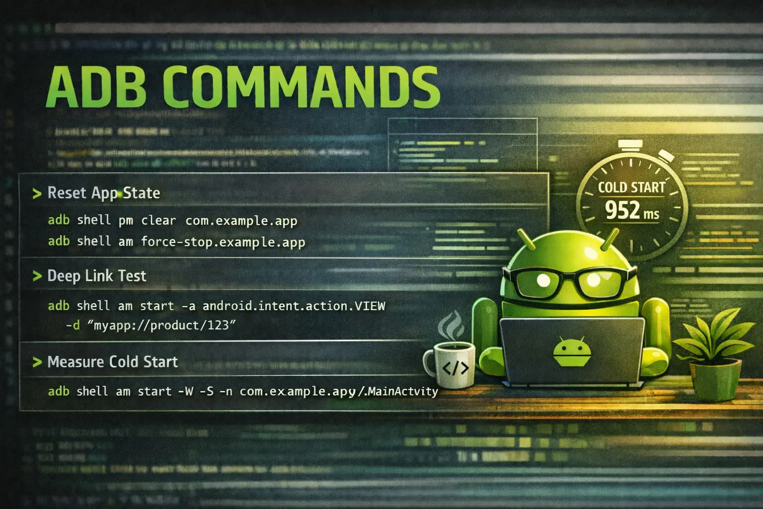 Stop Clicking Around: The ADB Commands That Save Me Hours - Barış USLUCAN